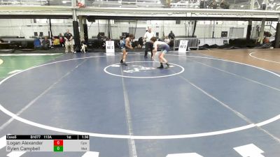 H-113A lbs Consi Of 4 - Cristian Pote, Empire Wrestling Academy vs Jared Hood, Metrowest / Ponaganset