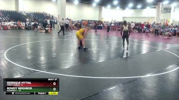 132 lbs Round 8 (10 Team) - Derrique Mytial, Verot Vikings vs Rowdy Neighbor, Alburnett