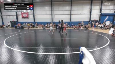 75 lbs Jackson Wells, North Carolina Blue vs Asher Beeson, Idaho
