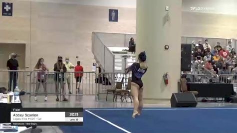 Abbey Scanlon - Floor, Legacy Elite #1027 - Cal - 2021 USA Gymnastics Development Program National Championships