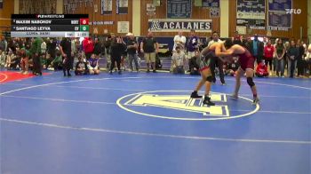 159 lbs Cons. Semi - Santiago Leyva, Clayton Valley School vs Maxim Nabokov, Northgate