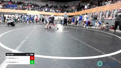 120 lbs Semifinal - Riley Williams, Norman Grappling Club vs Darrell Compton, Elgin Wrestling