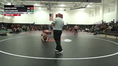 184 lbs Cons. Semis (16 Team) - Luca Ciabattari, Skyline College vs Joshua Leiper, Sierra College
