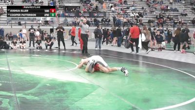 105 lbs Cons. Quarters - Cooper Patterson, All-Phase Wrestling Club vs Joshua Eller, Team Aggression Wrestling Club