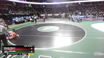 I-118 lbs Cons. Round 2 - Dylan Mollo, Union-Endicott vs Trey LeChase, Fairport