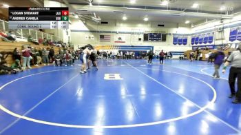 285 lbs Cons. Round 5 - Logan Stewart, Las Lomas vs Andres Canela, Benicia