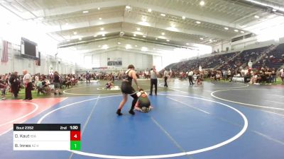 285 lbs 3rd Place - Dominic Kaut, Isiah 41:10 vs Brock Innes, AZ Heat