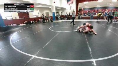 144 lbs Cons. Round 3 - Zayn Watson, Rawlins vs Kellan Grogan, Natrona County