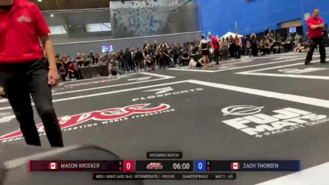 Mason Kroeker vs Zach Thorsen 2025 ADCC Vancouver Open