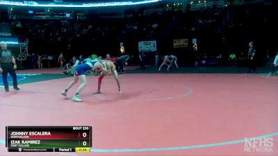 120-5A Cons. Round 2 - Johnny Escalera, Northglenn vs Izak Ramirez, Fort Collins