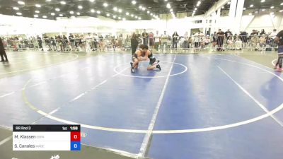 122 lbs Rr Rnd 3 - Matthew Klassen, Espana WC vs Sergio Canales, Madera Grapplers WC