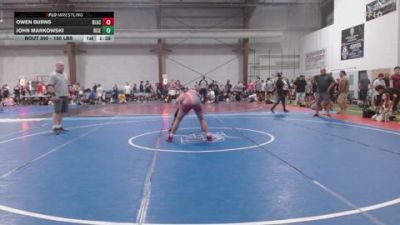 150 lbs Consi Of 16 #2 - Owen Burns, Black Sheep WC vs John Markowski, RISE