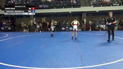 88 lbs Quarters - James Dean, Betterman Elite Wrestling vs Anthony Messina Jr., The Outsiders Wrestling Club