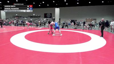 285 lbs 5th Place Match - Kaison Smith, OR vs Samuel Pilkinton, MO