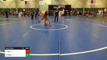 182 lbs Semifinal - Tre Daro, David City vs Grant Nixon, Unattached