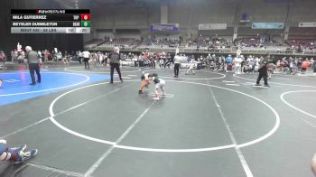 58 lbs 3rd Place - Mila Gutierrez, Top Rank Hammers vs Beyeler Dumbleton, Bear Cave