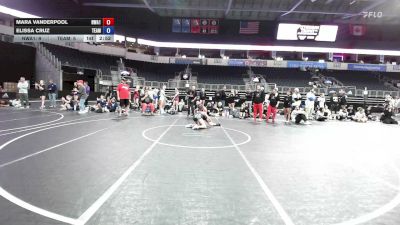 106 lbs Semifinal - Mara Vanderpool, Nwa1 vs Elissa Cruz, Team LTD