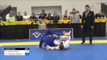 Kimberly Morgan Knipe vs Kyra Francesca Ahlstrom 2024 World Masters IBJJF Jiu-Jitsu Championship