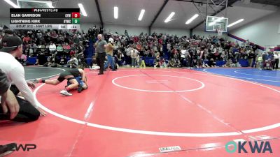 Rr Rnd 1 - Elan Garrison, Coweta Tiger Wrestling vs Lightning Kirk, Hilldale Youth Wrestling Club