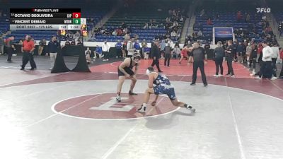 175 lbs Semifinal - Octavio DeOliveira, Saint John's Prep vs Vincent DeMaio, Methuen