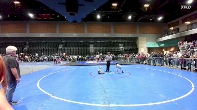 38-40 lbs Round 2 - Blythe Keegan, Nevada Elite vs Santiago Valencia, Cougar WC