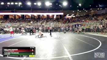 1A 120 lbs Champ. Round 1 - William Parker, Cardinal Gibbons vs Topher Pearson, Suwannee