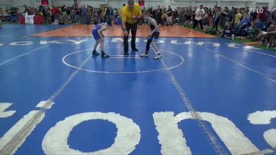 M-65 lbs Consi Of 16 #2 - Caleb Kuberry, OH vs Xander Moser, PA