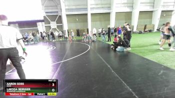 115 lbs Cons. Round 3 - Aaron Goss, Elko vs Lakoda Beiriger, Norwood Mavericks