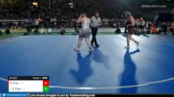 3A 220 lbs Cons. Round 1 - Oscar Cruz, Weiser vs Ryan Frey, Teton