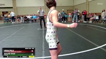 88 lbs Round 1 - Ariah Mills, Roundtree Wrestling Academy vs Ritchie Knox, Minion