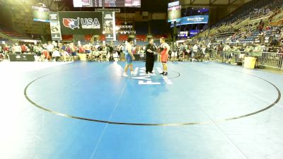 285 lbs Rnd Of 64 - Callen Smithpeter, MO vs Adam Ballesteros, CA