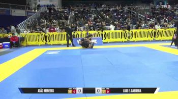 Luis E. Cabrera vs João Menezes 2025 Pan IBJJF Jiu-Jitsu No-Gi Championship