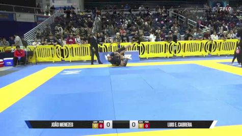 Luis E. Cabrera vs João Menezes 2025 Pan IBJJF Jiu-Jitsu No-Gi Championship