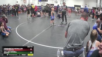 60 lbs Semifinal - Kallen Howell, DevilCats vs Jondaricus McMullen, LA Elite Wrestling