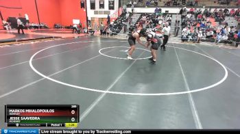 285 lbs 3rd Place Match - Jesse Saavedra, McHENRY vs Markos Mihalopoulos, HUNTLEY