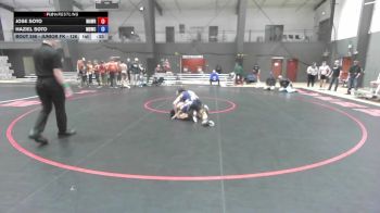 Junior FK - 126 lbs 2nd Place Match - Haziel Soto, Mat Demon Wrestling Club vs Jose Soto, Maddogs Wrestling