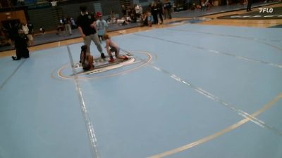46-48 lbs Round 1 - Emma Goering, RWC - Roy Wrestling Club vs Logann Bohn, Grantsville Youth Wrestling Cl