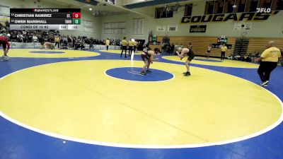129 lbs Consi Of 16 #2 - Christian Ramirez, St. Peter`s Prep (NJ) vs Owen Marshall, Tahoma (WA)