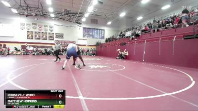 285 lbs Champ. Round 1 - Matthew Hopkins, FH CENTRAL vs Roosevelt White, LAFAYETTE-Wildwood