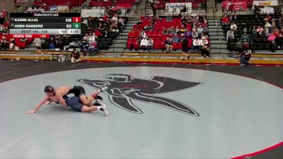 125 lbs Quarterfinal - Aden Sanders, Central Oklahoma vs Karim Allal, University Of Central Missouri
