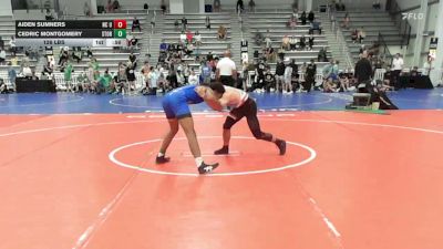126 lbs Rr Rnd 1 - Ayden Sumners, NC United - HSB vs Cedric Montgomery, Storm Wrestling Center - HSB