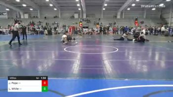 120 lbs Prelims - Jaden Pepe, PA vs Luke White, NC