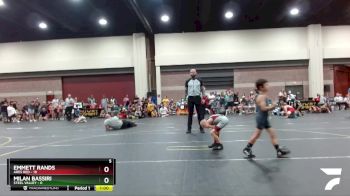 50 lbs Round 5 (6 Team) - Milan Bassiri, Steel Valley vs Emmett Rands, ARES Red