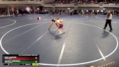 152 Championship Bracket Cons. Round 3 - Sam Harner, Northfield vs Sohum Agrawal, Eden Prairie