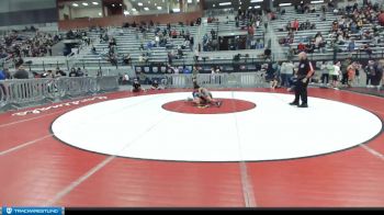 97 lbs Cons. Round 5 - Reveles McEwen, Mine Yard Dogs Wrestling Club vs Gavin Etchison, Headwaters Wrestling Academy