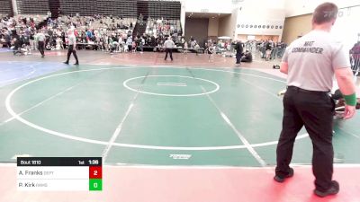 123 lbs Round Of 16 - Alyssa Franks, Deptford Spartans vs Paige Kirk, Ramsey