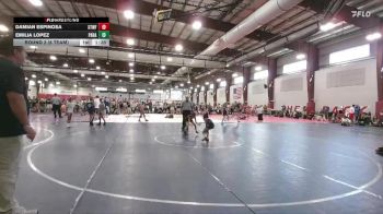 56 lbs Round 2 (8 Team) - Damian Espinosa, Steller Trained Wolffe vs Emilia Lopez, Parabellum MS