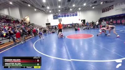 86 lbs Round 2 - Wesston Allen, Glenrock Wrestling Club vs Parker Nelson, Riverton USA Wrestling