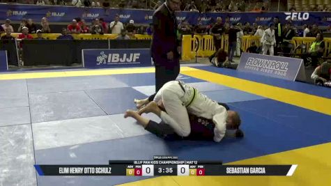 Elim Henry Otto Schulz vs Sebastian Garcia 2026 Pan Kids Jiu-Jitsu IBJJF Championship