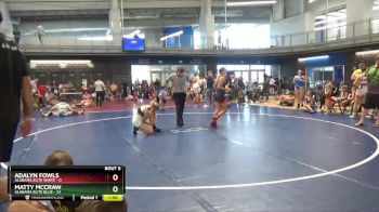 120 lbs Round 3 (4 Team) - Matty Mccraw, Alabama Elite Blue vs Adalyn Fowls, Alabama Elite White